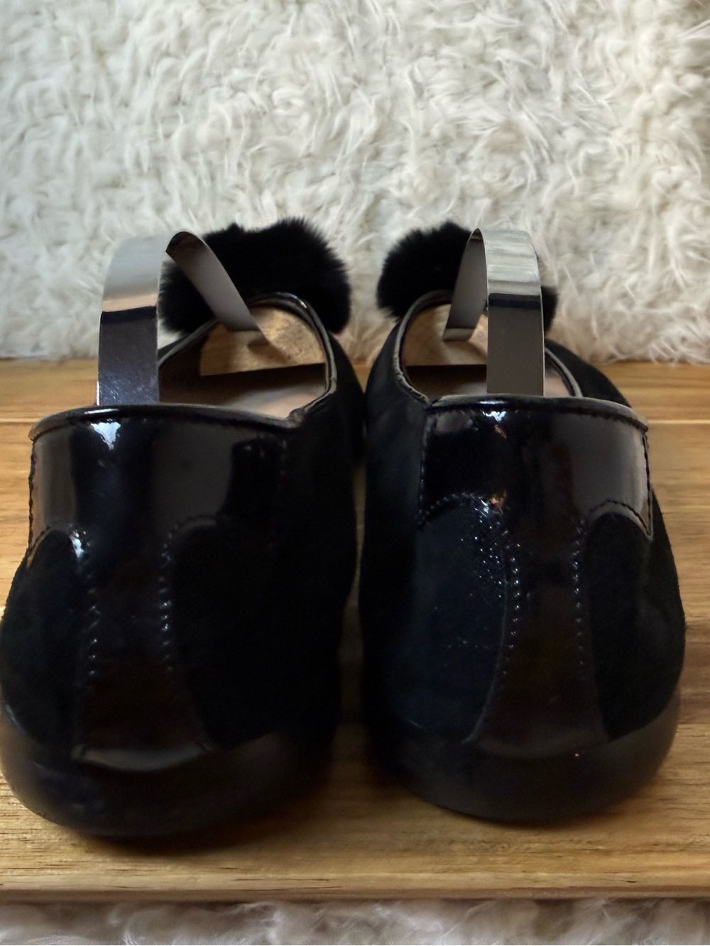Taryn Rose Suede Pom Pom flats size 40 - Picture 5 of 13